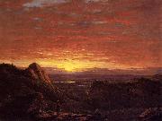 Frederic Edwin Church Morning, Looking East over the Hudson Valley from the Catskill Mountains oil painting picture wholesale